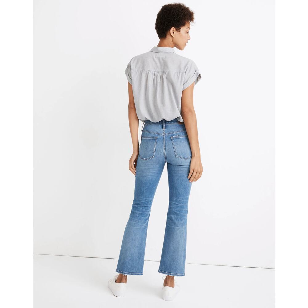 Madewell Cali Demi Boot Jeans Timpson Wash Size 24 - Picture 4 of 7